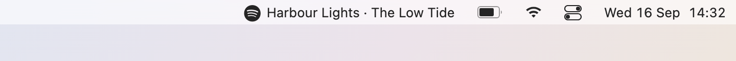 Spotify: A track lrclib has no synced lyrics for: the track and the artist in the line's place